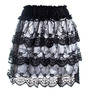 Art Deco Lace Mini Skirt - 3 colors-3