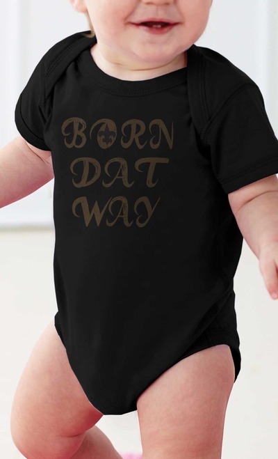 Born DAT Way Baby-SAINTS Infant Creeper