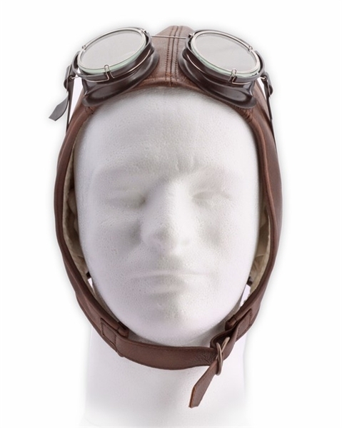 Leather Flight Helmet