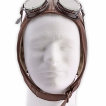 Leather Flight Helmet
