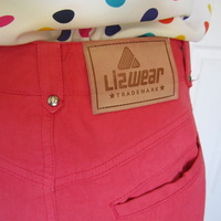 SOLD Pink Denim Skirt (Vintage) - Thumbnail 2