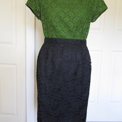 Sold black lace 