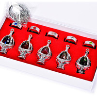 New cute magical girl small round soul gem spirit core combination set - Thumbnail 3