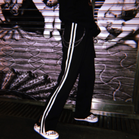 Free Shipping-ULZZANG TRACK PANTS - Thumbnail 3