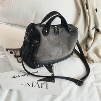 Stylish Rivet Leather Handbags - Thumbnail 2