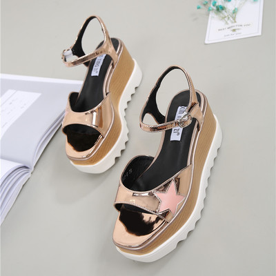 Summer platform sandals