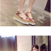 Summer Platform Sandals - Thumbnail 4
