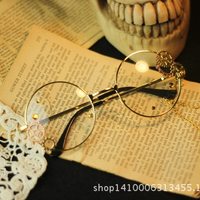 Steampunk Vintage Round Sunglasses - Thumbnail 1