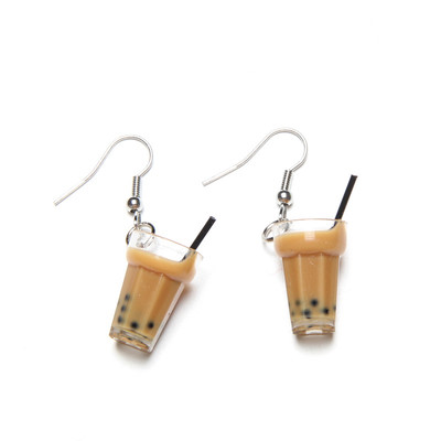 BUBBLE MILK TEA EARRINGS 