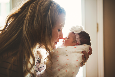 Headband with two flowers