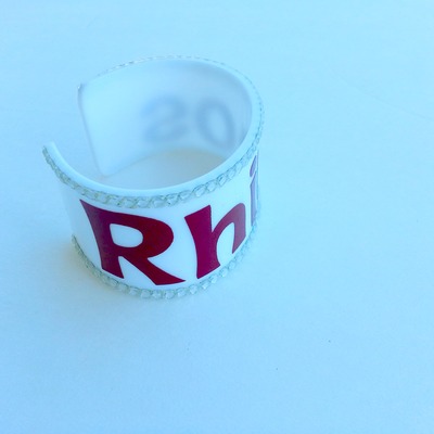 Acrylic cuff bracelet