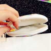 HOLOGRAPHIC ALIEN BACKPACK / CLUTCH BAG - Thumbnail 3