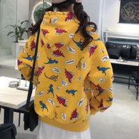 New cartoon dinosaur hoodie - Thumbnail 2