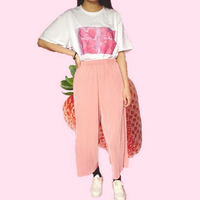 Sweet Strawberry Print Tee - Thumbnail 2