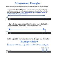 Men's Brown Belt Leather Belts, Full Grain Genuine Leather,Groom Gift,Leather Belt Men - Thumbnail 4