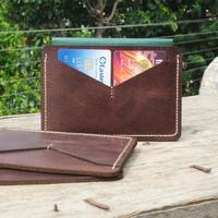 Hand stitched PASSPORT Holder, Passport Card Holder, Travel Passport Case Flights Travel Wallet - Thumbnail 2