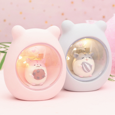 New cute star lights hamster night light