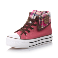 New navy collar casual shoes sneakers - Thumbnail 1