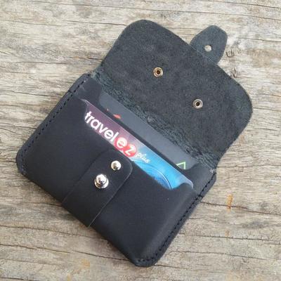 Minimalist wallet black men slim wallet,minimalist wallet, men minimalist wallet women wallet,leather card holder.