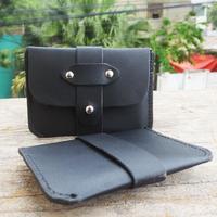 Minimalist Wallet Black Men Slim Wallet,Minimalist Wallet, men Minimalist wallet Women Wallet,Leather CARD HOLDER. - Thumbnail 1