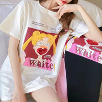 Glitter Heart Sailor Moon Long Tee - Thumbnail 2