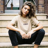 Free Shipping-GOTHIC ANGEL SAND TEE - Thumbnail 1