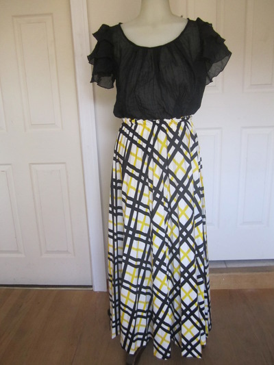 Pleated Maxi