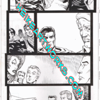 I-Bots #9 p17 Tekno / Big Comics 1995 original art - Thumbnail 1