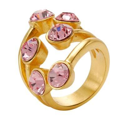 Pilgrim crystal ring