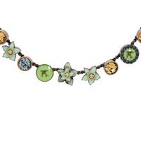 PILGRIM Crystal Enamel Necklace - Thumbnail 2