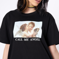 Free Shipping-"CALL ME ANGEL" TEE - Thumbnail 4