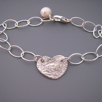 Heart Charm Bracelet - Thumbnail 1