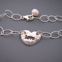 Heart Charm Bracelet - Thumbnail 2