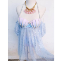 Pastel Fairy Pearl Mermaid Summer Swimsuit  - Thumbnail 2