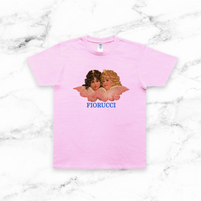 "FIORUCCI" ANGELS T SHIRT IN PINK