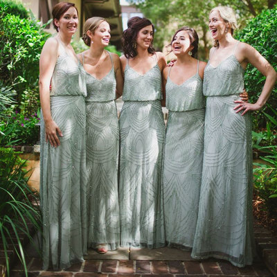 Spaghetti Straps Long Prom Dresses Evening Gowns