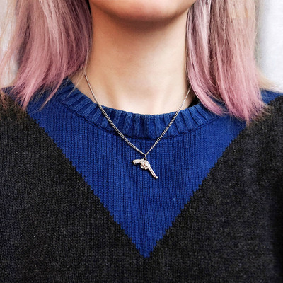 Free shipping-gun necklace - Thumbnail 3