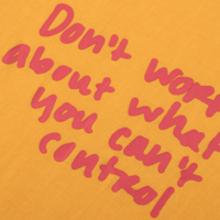 Free Shipping-"DON'T WORRY ABOUT WHAT YOU CAN'T CONTROL" TEE - Thumbnail 4