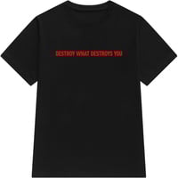 Free Shipping-"DESTROY WHAT DESTROYS YOU" TEE - Thumbnail 1