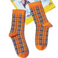 Free Shipping-PLAID SOCKS - Thumbnail 2