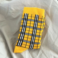 Free Shipping-PLAID SOCKS - Thumbnail 4