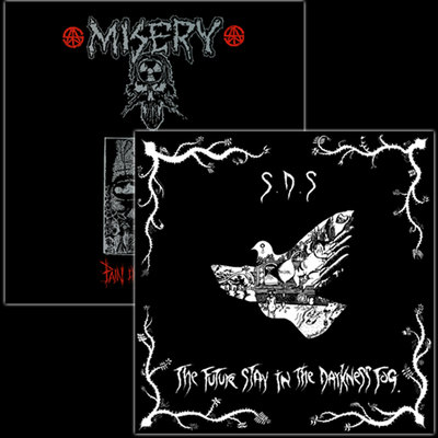 Misery / s.d.s. "split" lp  with s.d.s. longsleeve