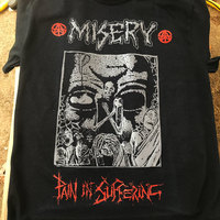 MISERY / S.D.S. "Split" LP with MISERY T-Shirt - Thumbnail 1