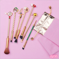 Harajuku Magic Card Girl Variety Sakura Makeup Brush - Thumbnail 1