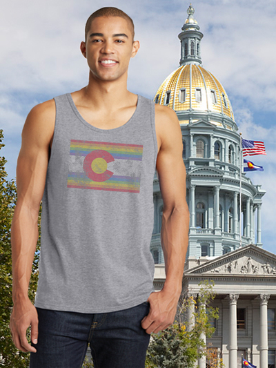 Colorado Flag Tank Top