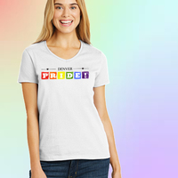 Denver Pride Blocks Ash T-shirt - Thumbnail 2