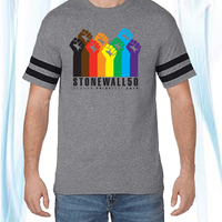 Denver Pride Official 2019 V-neck T-shirt - Thumbnail 2