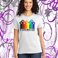 Denver Pride Official 2019 V-neck T-shirt - Thumbnail 4