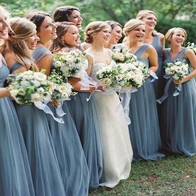 Hot sell floor length bridesmaid dresses - Thumbnail 5