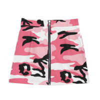 Free Shipping-CAMO ZIP SKIRT - Thumbnail 4
